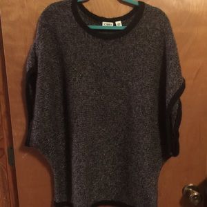 EUC METALLIC DOLMAN SLEEVE SWEATER CATO SIZE 18/20